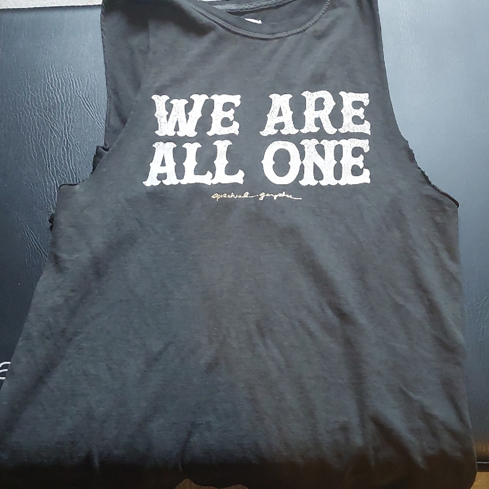Spiritual Gangster Black Top with White Label